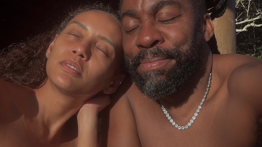 Taís Araújo e Lázaro Ramos encantam em férias com declaração e beleza natural