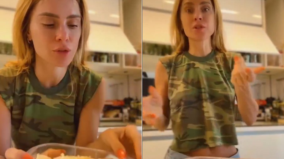 Carolina Dieckmann viraliza com dica simples para aliviar o calor Carolina Dieckmann viraliza com dica simples para aliviar o calor