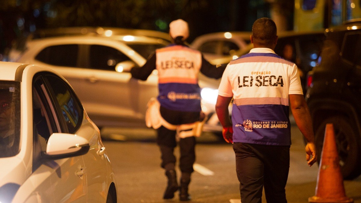 Agentes da Lei Seca do Rio de Janeiro