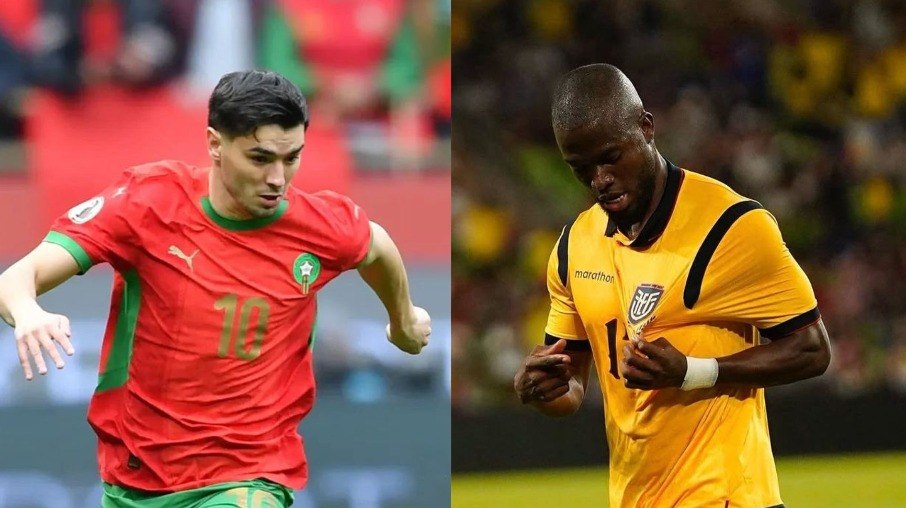 Brahim Díaz e Enner Valência são destaques de Marrocos e Equador