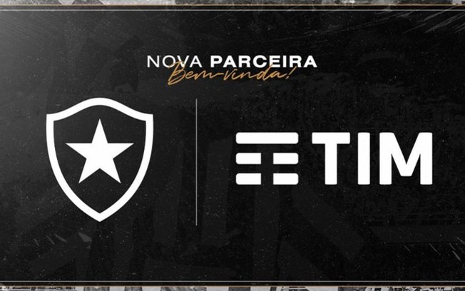 Botafogo anuncia retomada de parceria com a TIM