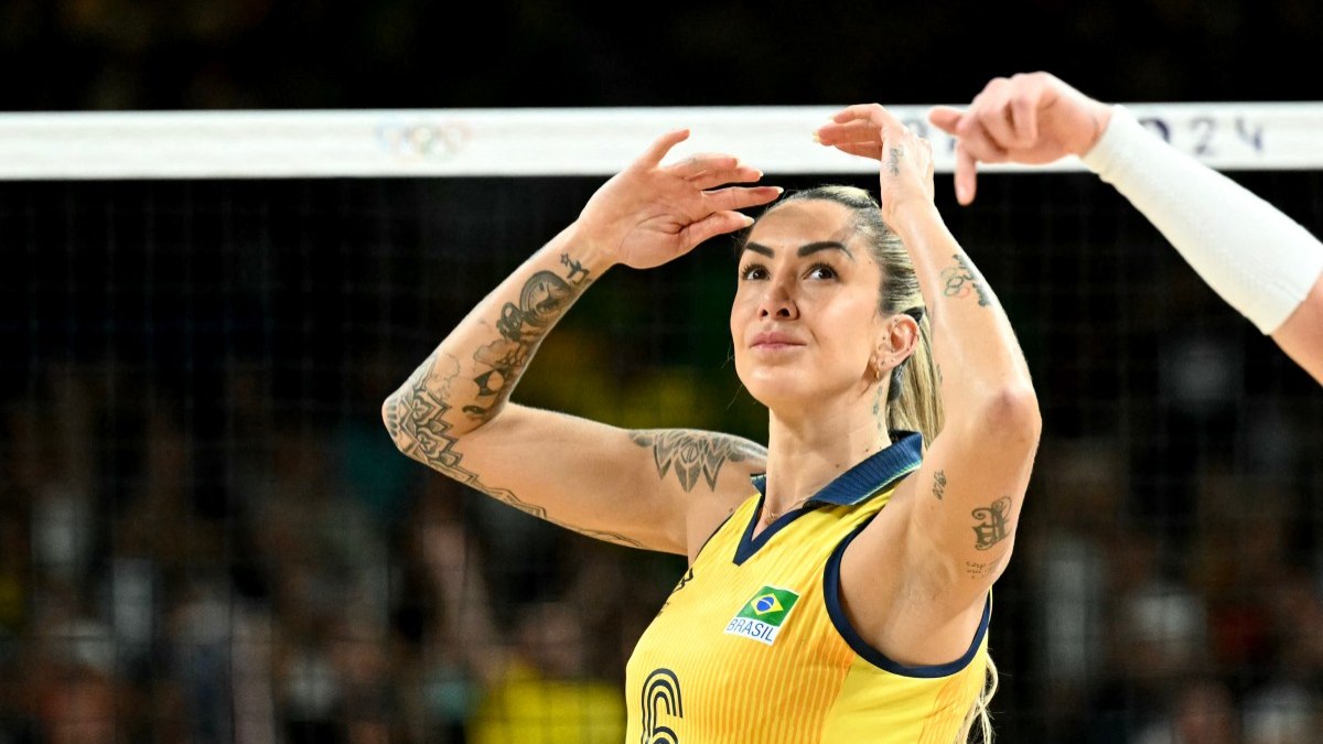 Thaísa está se aposentando da seleção brasileira