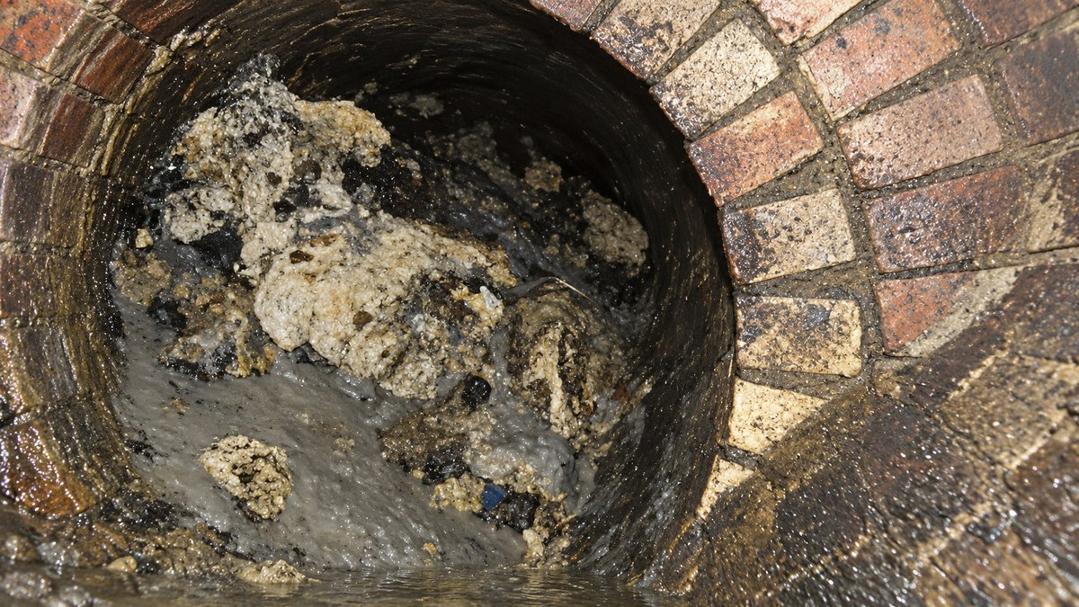 Blocos de gordura são problema frequente na rede de esgoto de Londres