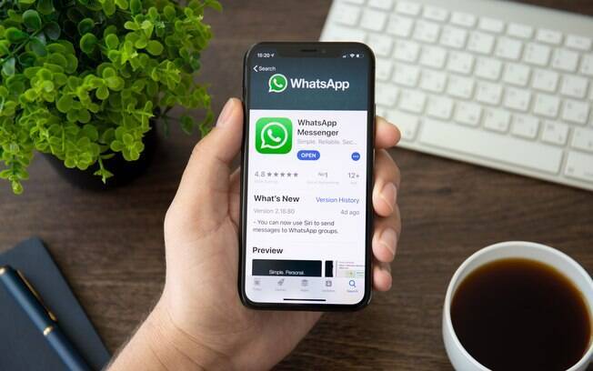 Manter o aplicativo atualizado é um dos modos de evitar golpes no Whatsapp, de acordo com a própria companhia
