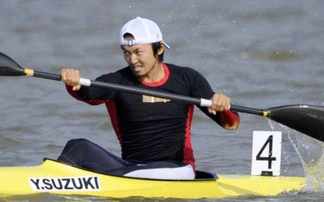 Yasuhiro Suzuki%2C atleta da canoagem do Japão