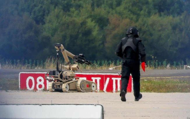 Ataque frustrado contra aeroporto de Leipzig incluiu drone encontrado perto de aeronaves ucranianas