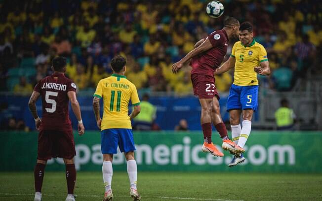 Brasil ficou no empate com a Venezuela na Bahia