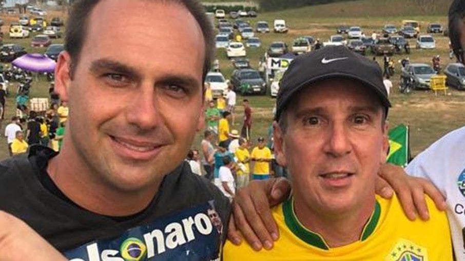 João José Tafner e Eduardo Bolsonaro