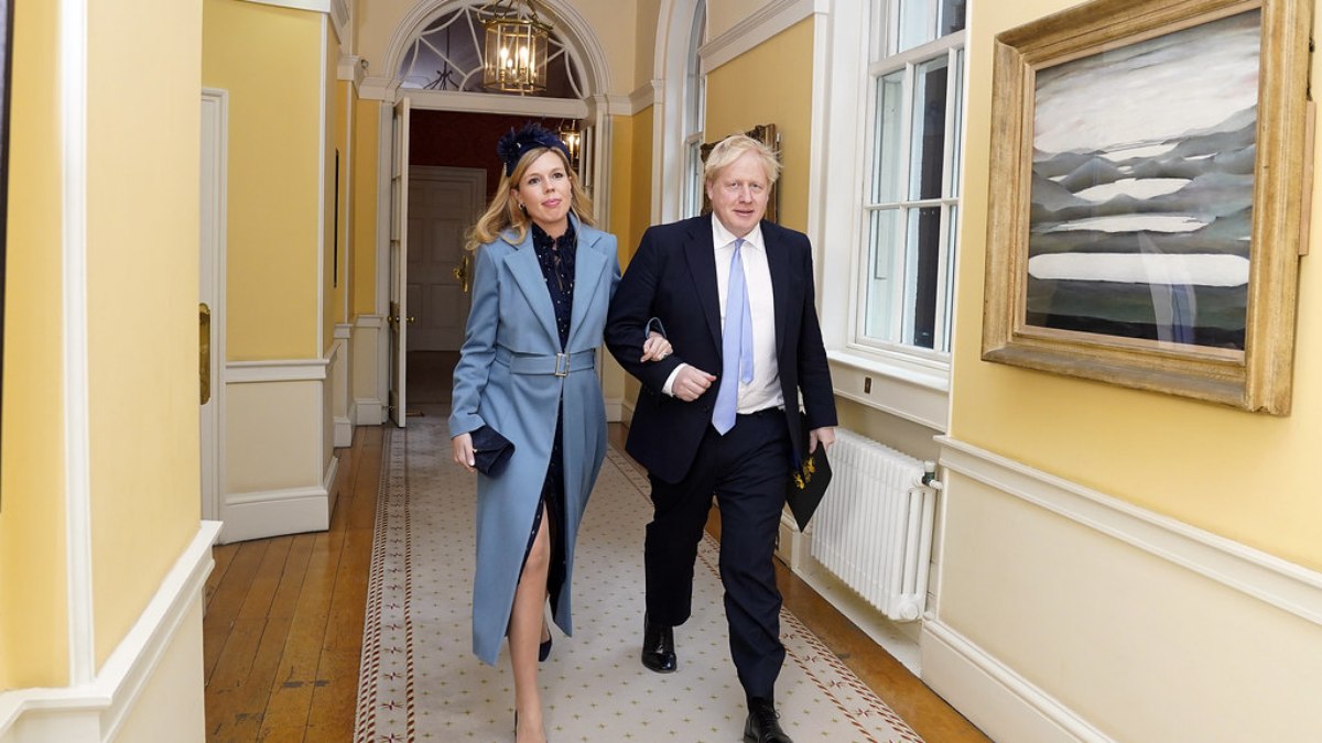 Boris Johnson e Carrie