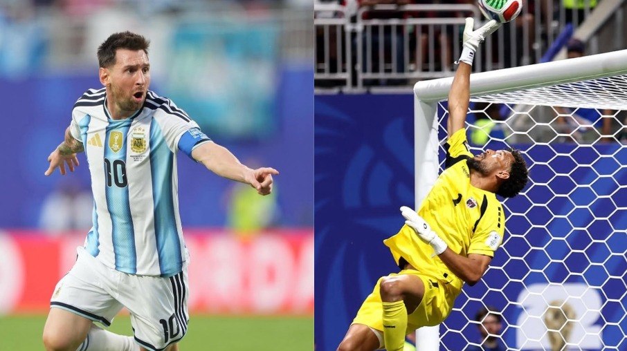 Messi e Vozinha fazem embate em Argentina x Cabo Verde
