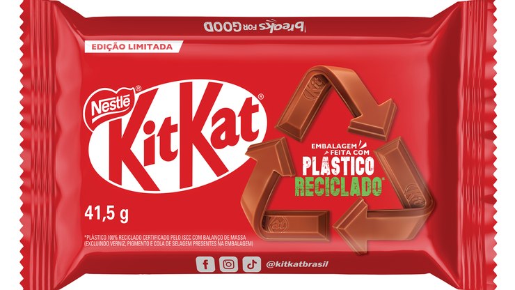 Nestlé ganha prêmio com primeira embalagem 100% reciclada