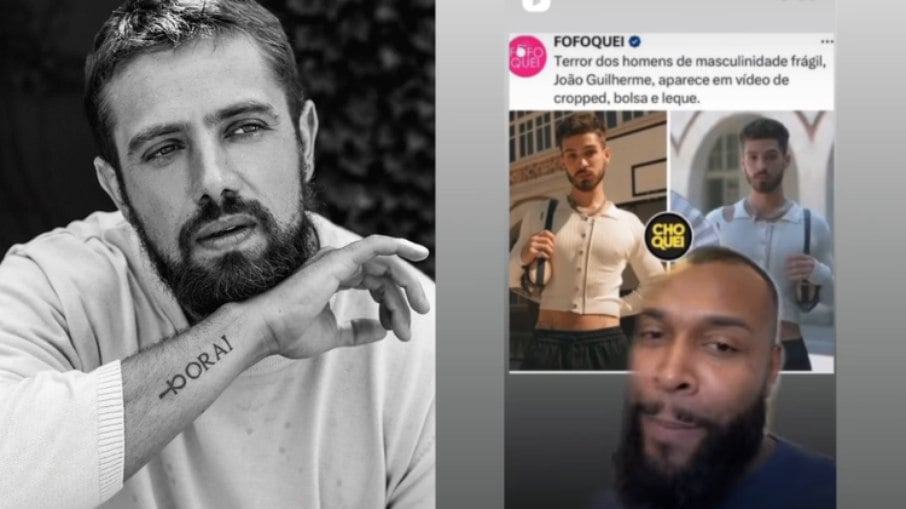 Rafael Cardoso compartilha vídeo homofóbico de Nego Di