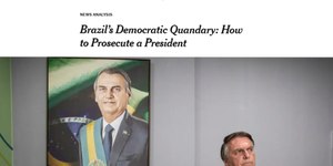 The New York Times chama julgamento de Bolsonaro de histórico