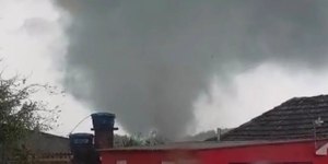 Tornado e temporais deixam estragos no Rio Grande do Sul