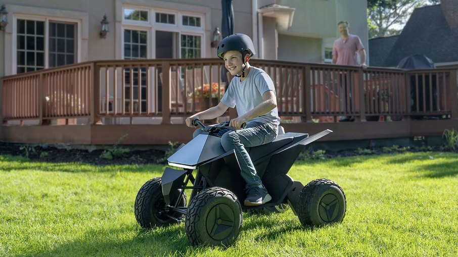 Tesla Cyberquad é voltado para crianças Tesla Cyberquad é voltado para crianças