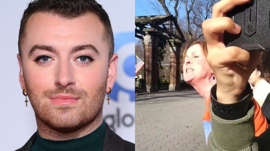 Mulher ataca Sam Smith durante passeio em NY: 'Seu lugar é no inferno'