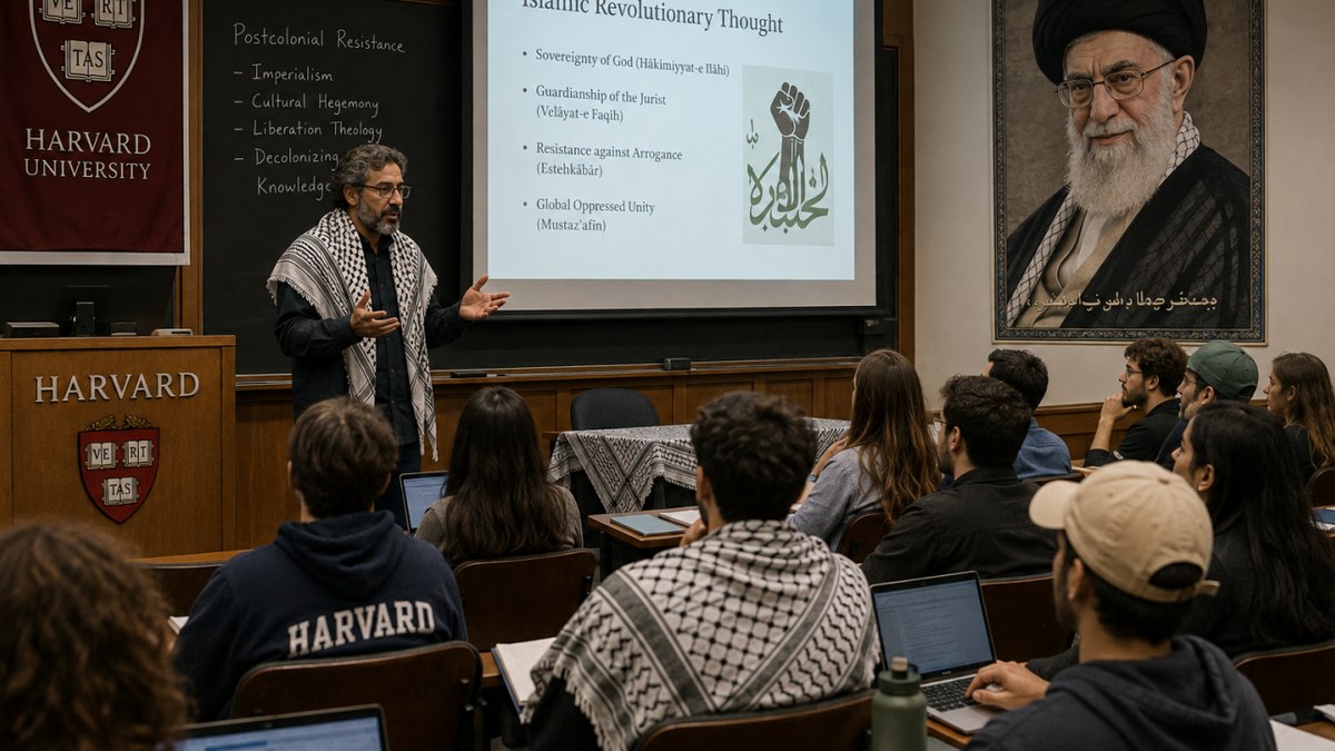 Cresce a influência do Irã e Catar no sistema educacional americano (imagem fictícia) Cresce a influência do Irã e Catar no sistema educacional americano (imagem fictícia)