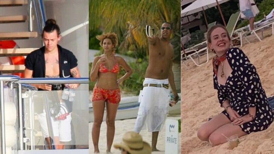 Harry Styles, Beyoncé, Jay-Z e Adele estão entre famosos que apoveitaram o refúgio de Anguilla