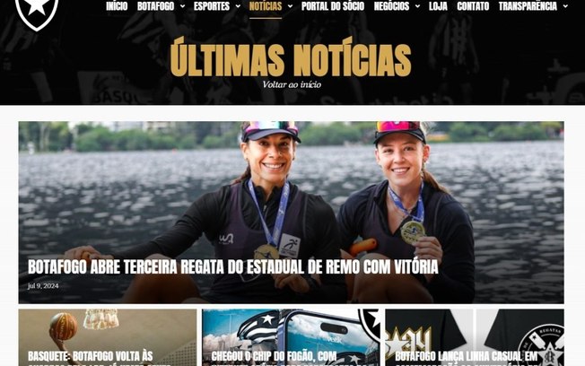 Botafogo lança site sobre esportes olímpicos Botafogo lança site sobre esportes olímpicos