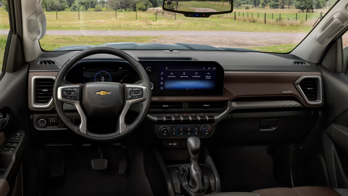 Volante e painel da nova S10 Volante e painel da nova S10