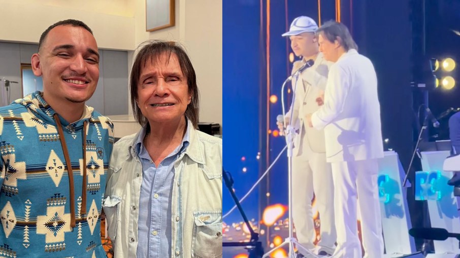 Fãs questionaram reação de Roberto durante homenagem do piseiro Fãs questionaram reação de Roberto durante homenagem do piseiro