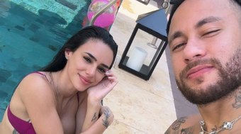 Neymar Jr compartilha reencontro com Bruna Biancardi e Mavie