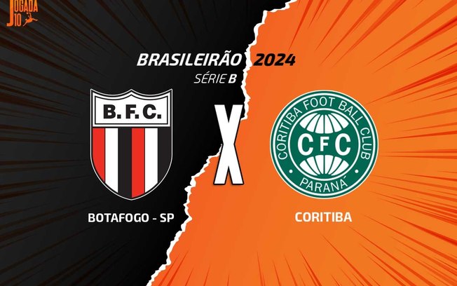 Botafogo e Coritiba, pelo fechamento do turno da Série B