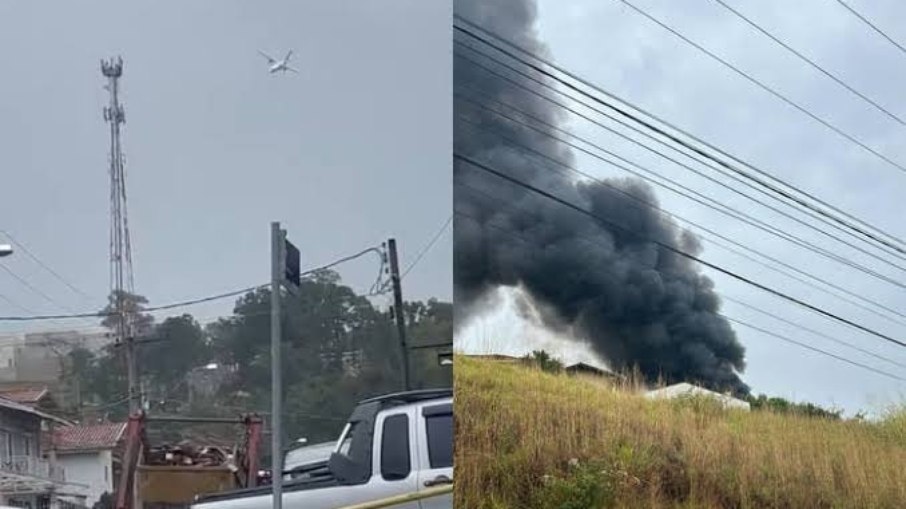 Não há indício de sobrevivente após queda de avião, diz Prefeitura de Vinhedo