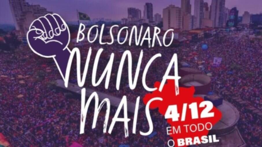 Mulheres vão às ruas contra Bolsonaro em todo o país