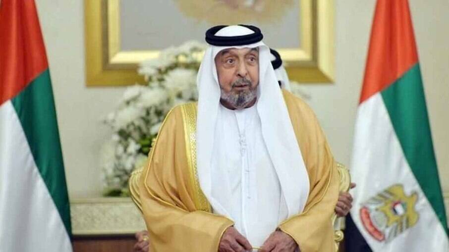  Khalifa bin Zayed al-Nahyan, presidente dos Emirados Árabes Unidos, morre aos 73 nos