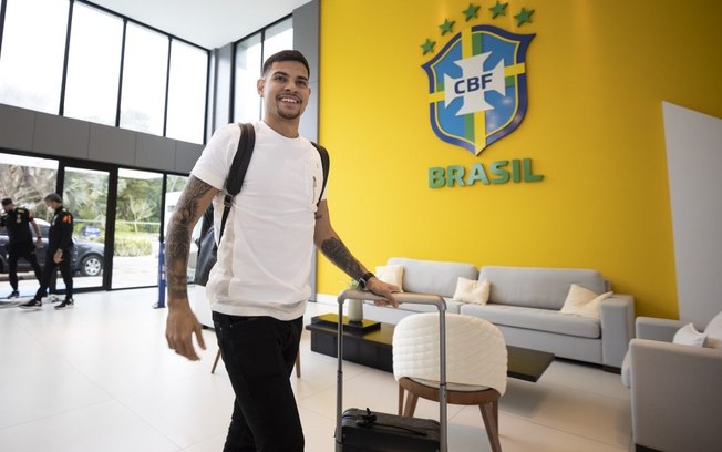 Bruno Guimarães se coloca como líder na Seleção e elogia Endrick: ‘Talento vendo nascer’