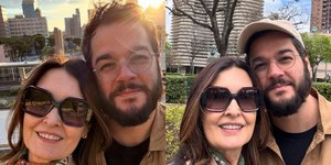 Fátima Bernardes e Túlio Gadêlha se apaixonam por BH