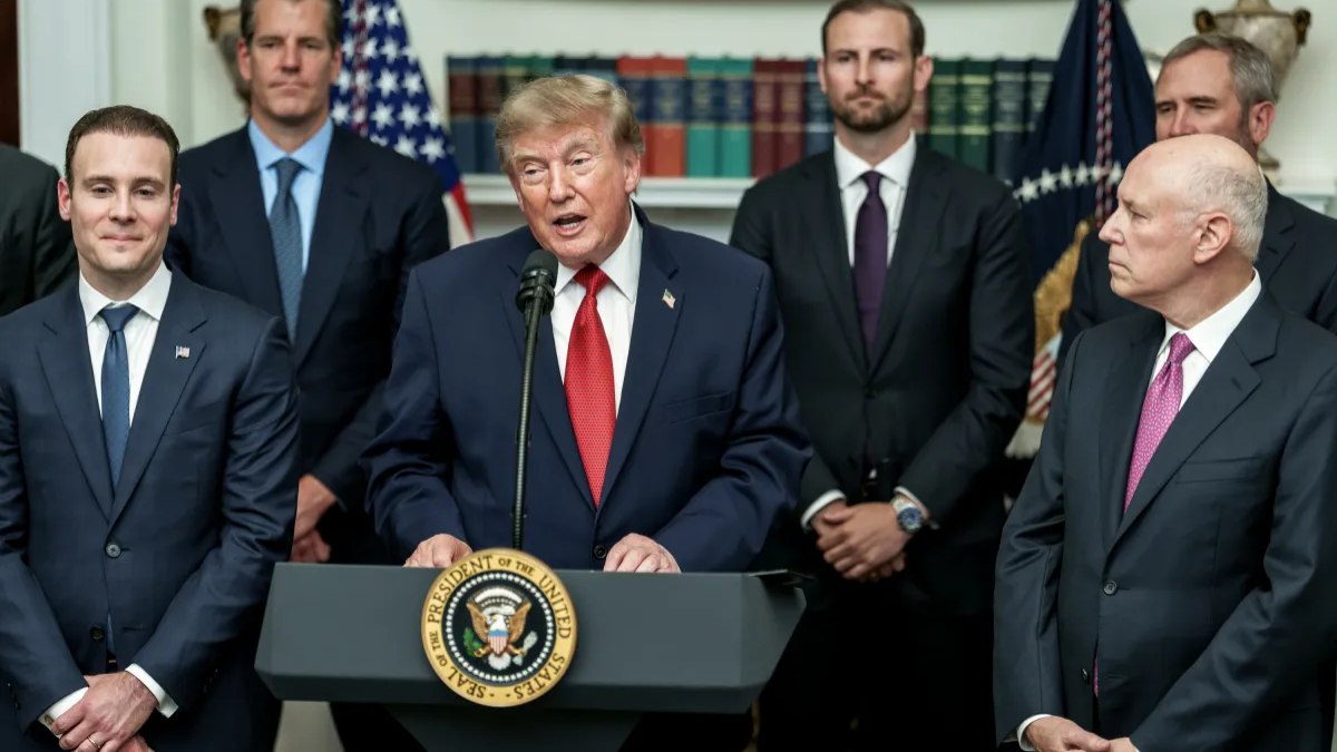 Donald Trump, presidente dos Estados Unidos