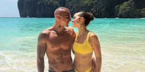 Mel Maia se declara para lutador: "Maior presente que eu ganhei"	