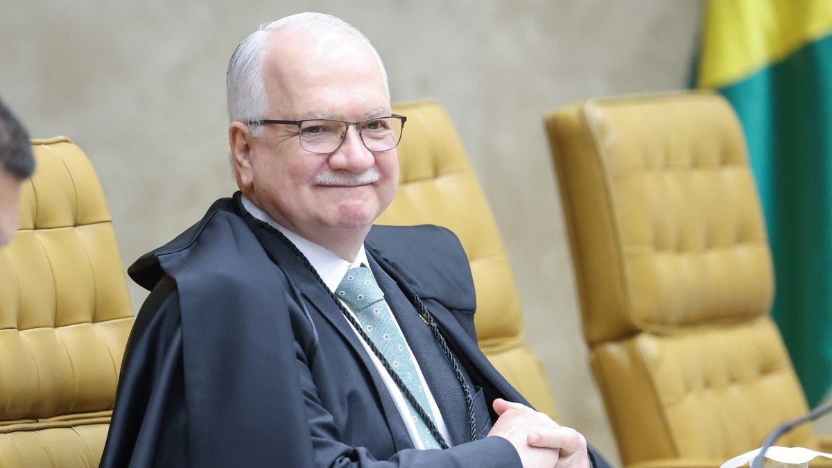 O ministro Edson Fachin O ministro Edson Fachin