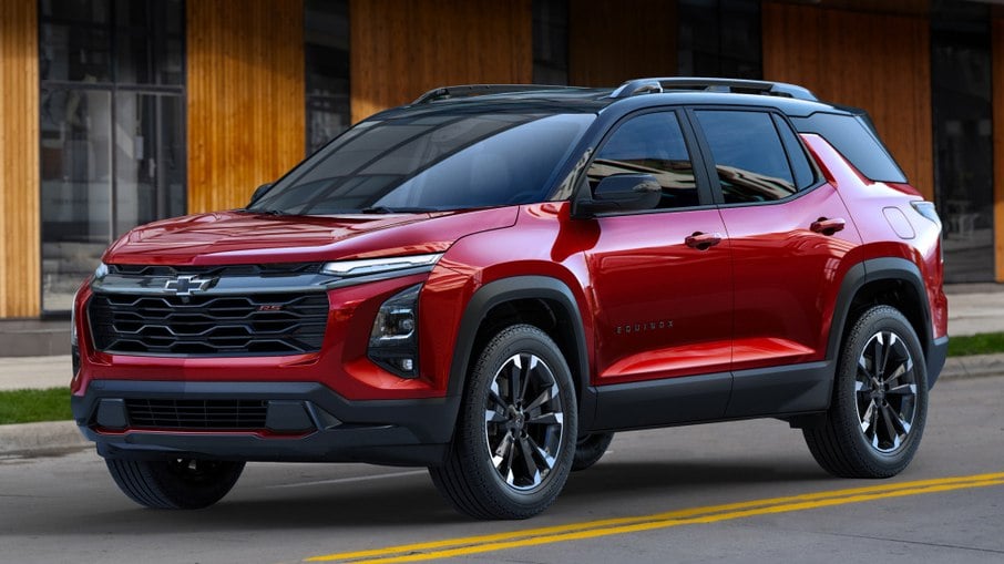 Nova geração do Chevrolet Equinox deixa de destoar da gama da marca e traz visual agressivo para os Estados Unidos