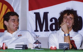 31 anos sem Ayrton Senna: Prost publica homenagem ao brasileiro