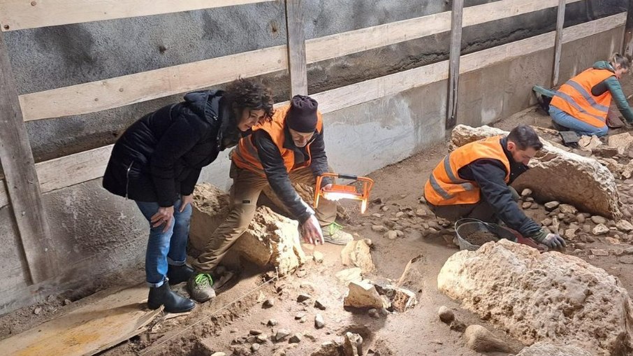 Pelo menos 200 tumbas individuais foram encontradas na Itália Pelo menos 200 tumbas individuais foram encontradas na Itália