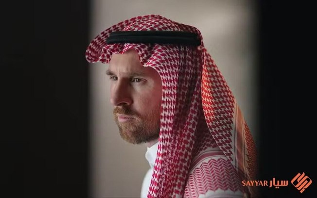 Messi vira garoto-propaganda de marca saudita de roupas árabes