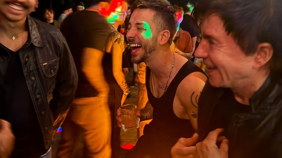 Júnior Lima e o pai Xororo Júnior Lima e o pai Xororo