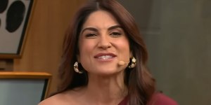 Band prepara Pâmela Lucciola para o programa "Melhor da Noite"