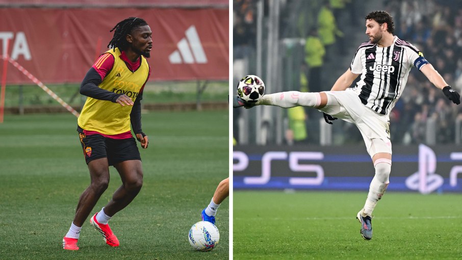 Roma e Juventus vivem momentos distintos na temporada