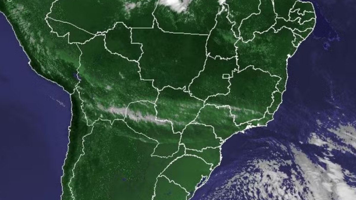 Ciclone extratropical leva ar frio ao Centro-Sul do Brasil