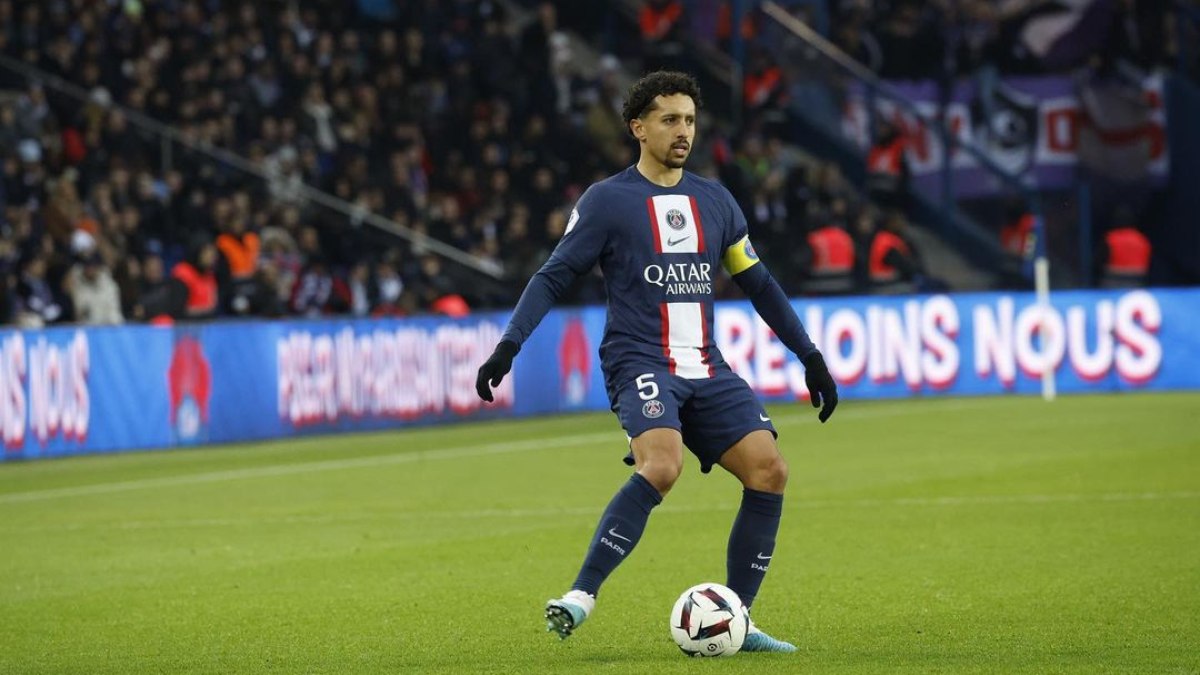 Marquinhos, zagueiro do PSG.