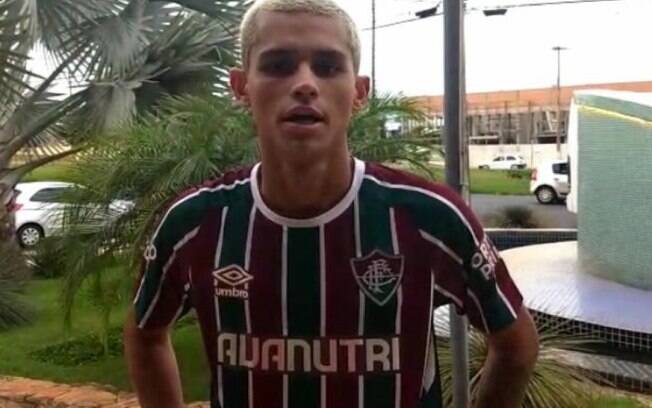 Autor de dois gols, Luan Brito celebra chance e evolução do Fluminense na Copinha