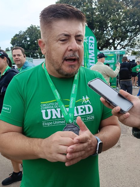 O diretor-presidente da Unimed Araraquara, Emerson Carlos
