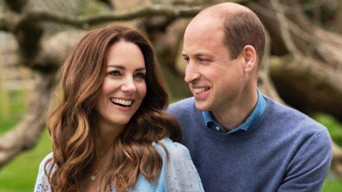 O Príncipe William se recusou a comentar sobre o estado de saúde da esposa