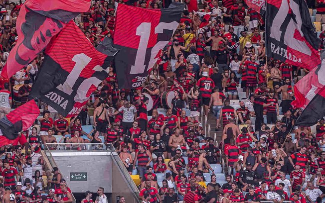 Torcida do Flamengo no Maracanã