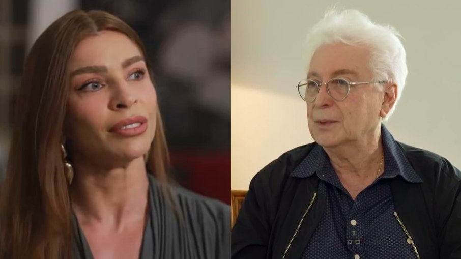 Grazi Massafera e Aguinaldo Silva