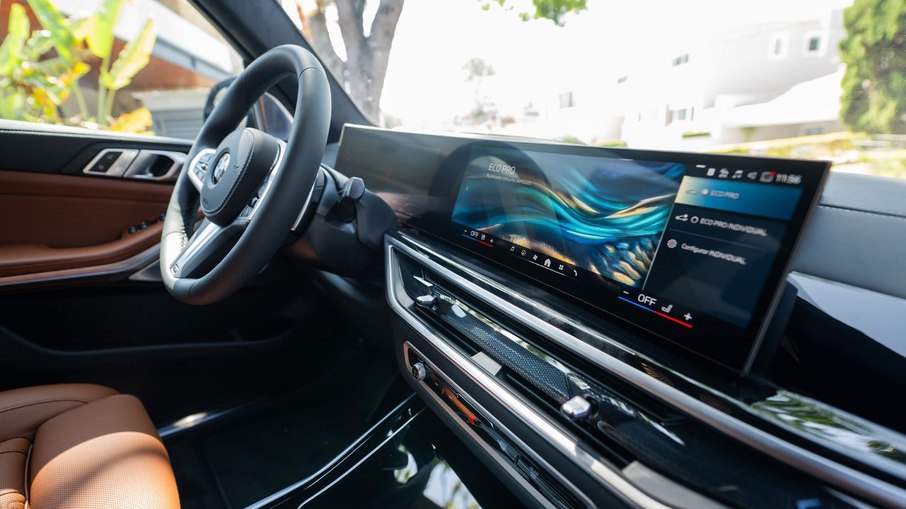 Interior do BMW X7 xDrive40i M Sport Interior do BMW X7 xDrive40i M Sport